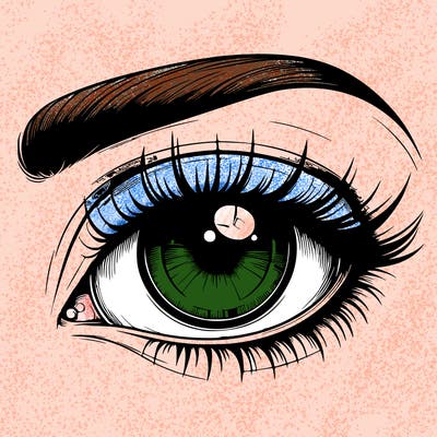 realistic eye