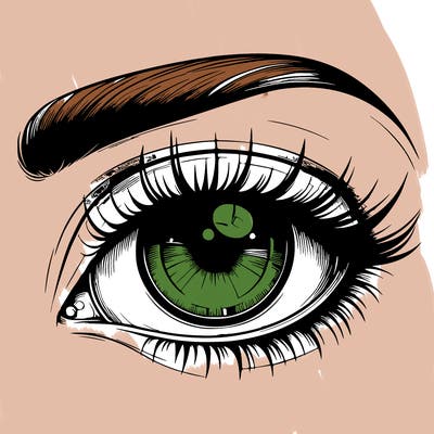 realistic eye