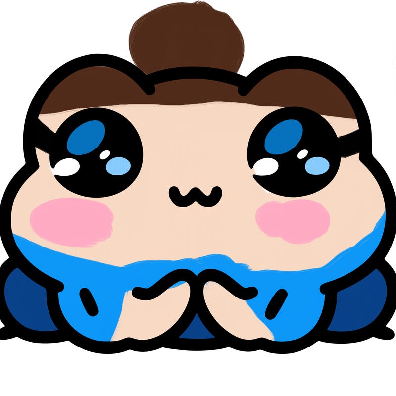 𝕔𝕦𝕥𝕖 𝕗𝕣𝕠𝕘 𝕨𝕚𝕥𝕙 𝕓𝕝𝕦𝕤𝕙