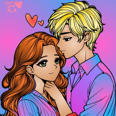 realistic boy and girl romance