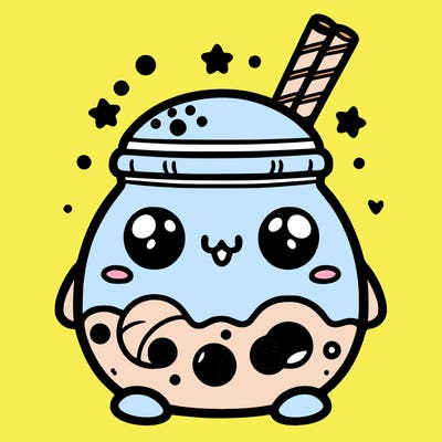 cute boba