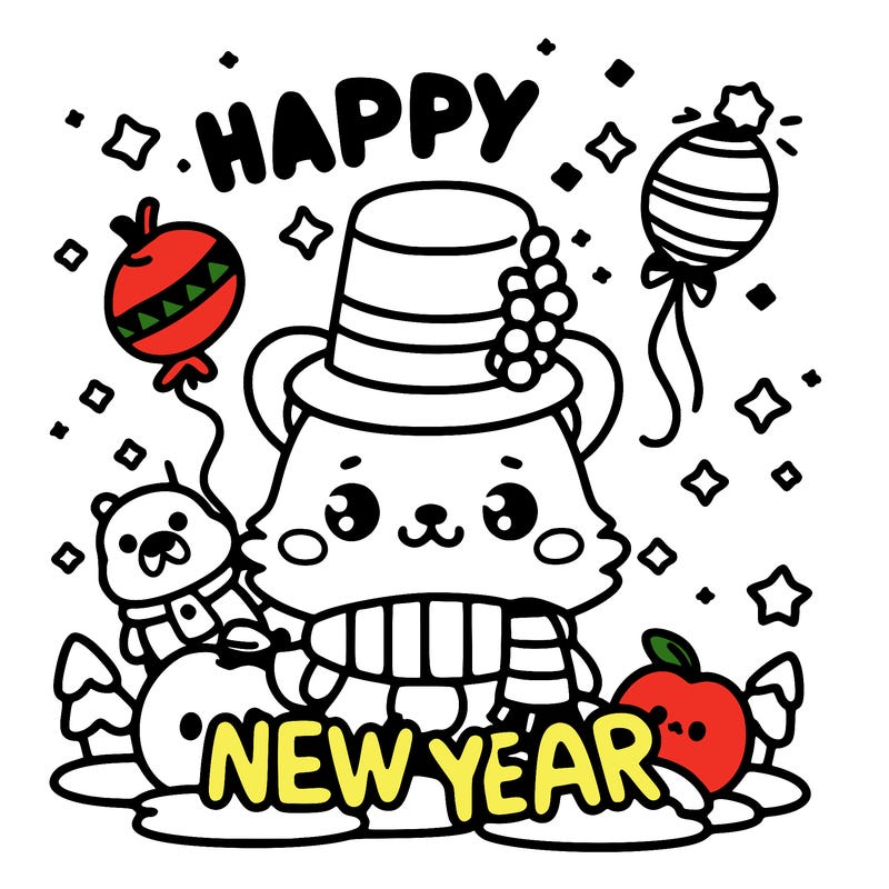 message : happy new year