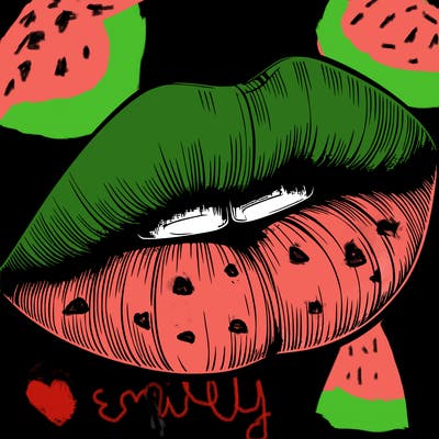 realistic lips