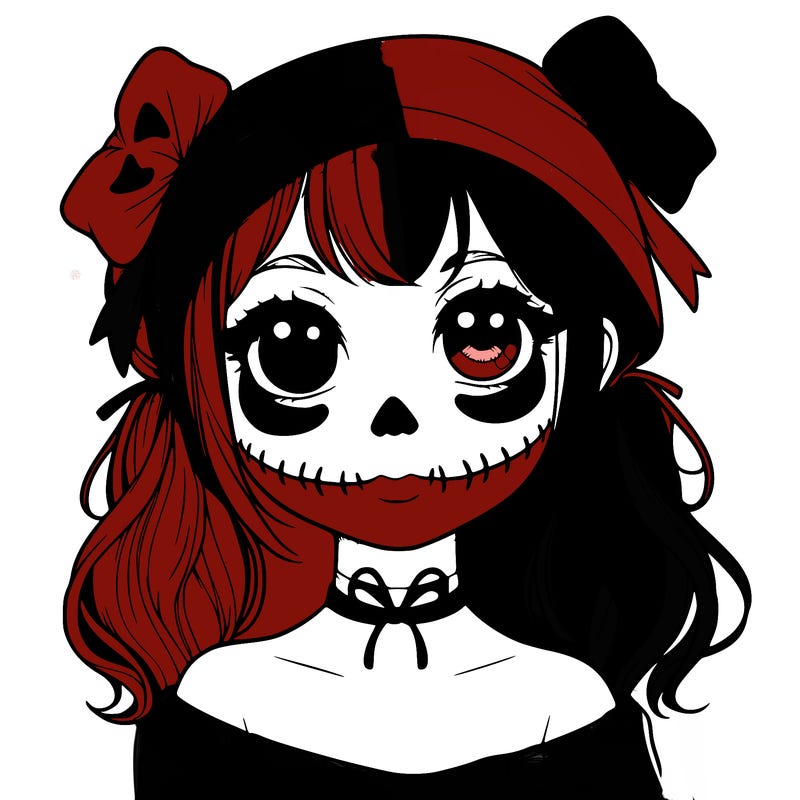 realistic girl halloween