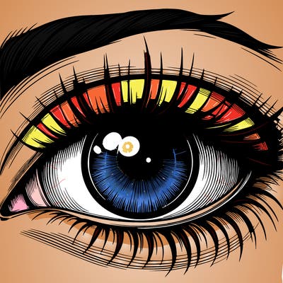 realistic eye