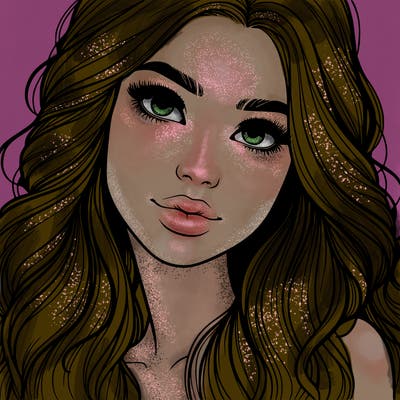 beautiful realistic girl