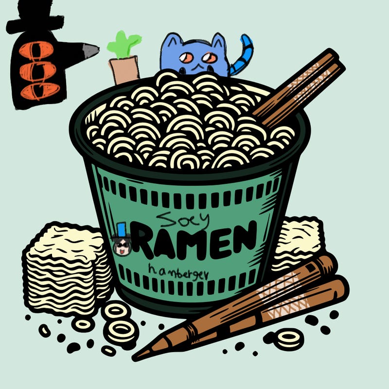 ramen noodles