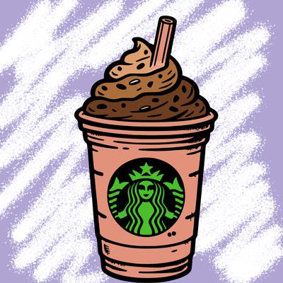 starbucks, frappuccino