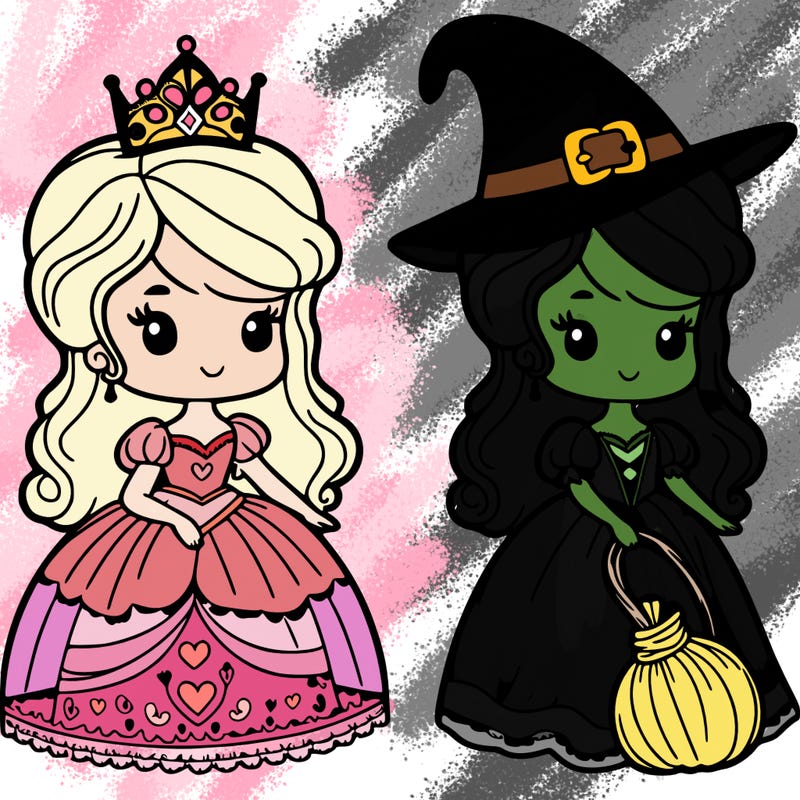 princess as a witch