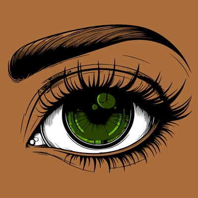 realistic eye