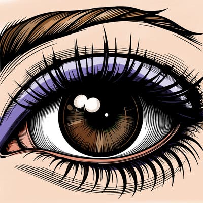 realistic eye