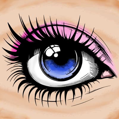 realistic eye