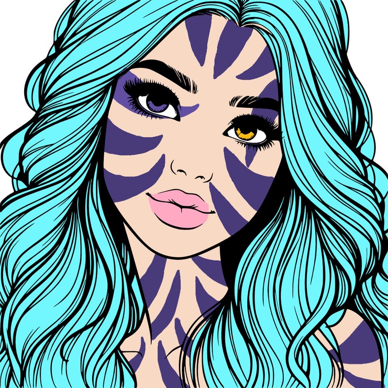 beautiful realistic girl