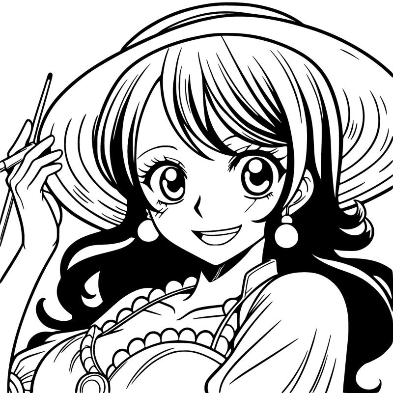 nami one piece realistic