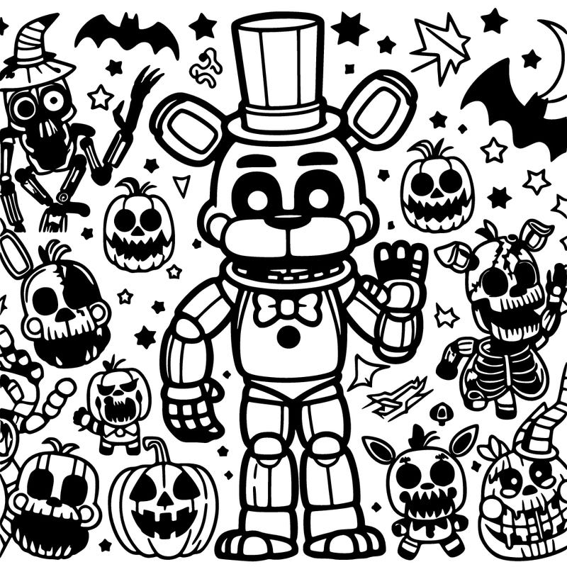 halloween five nights at freddy's