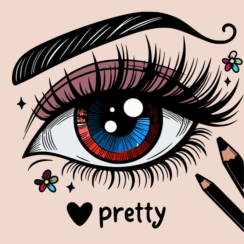pretty eye