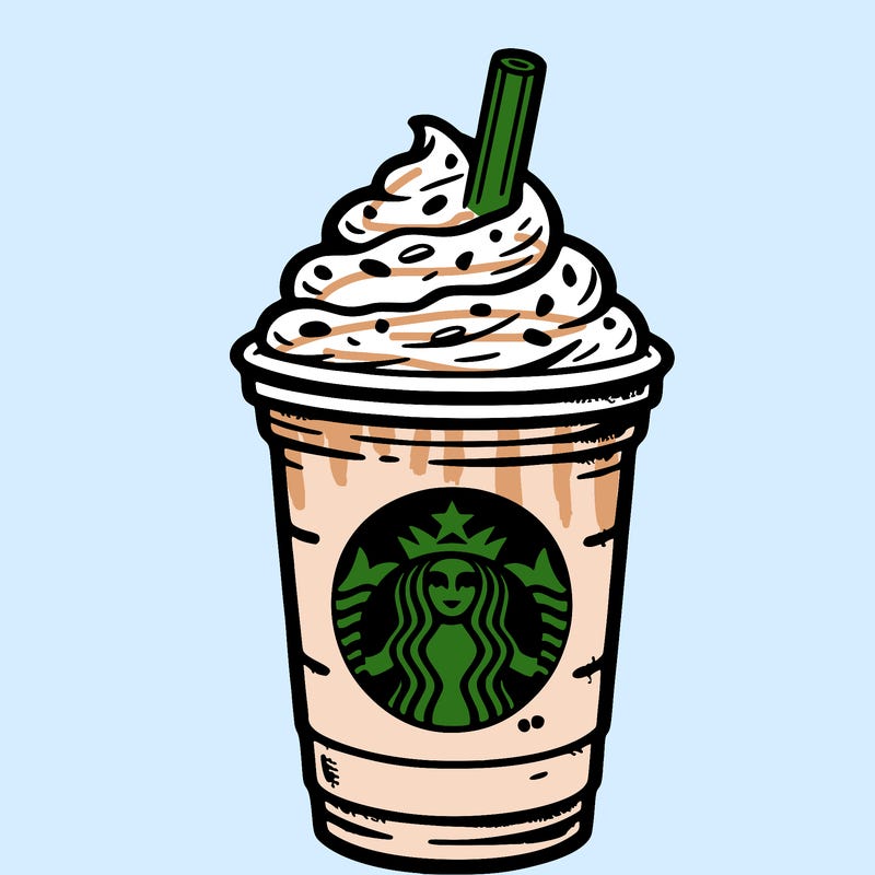 starbucks, frappuccino