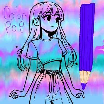 girl in a cute crop top