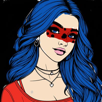 detailed realistic girl