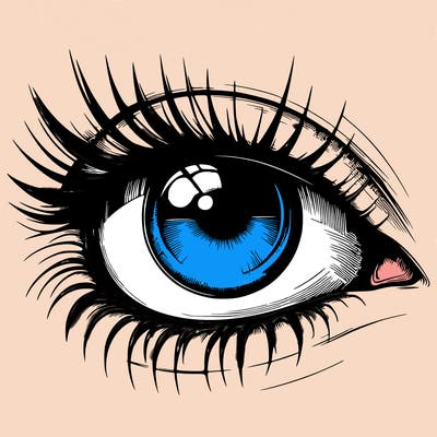 realistic eye