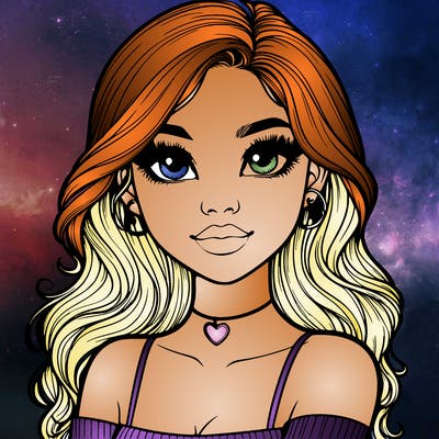 realistic pretty girl