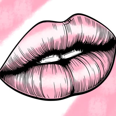 realistic lips