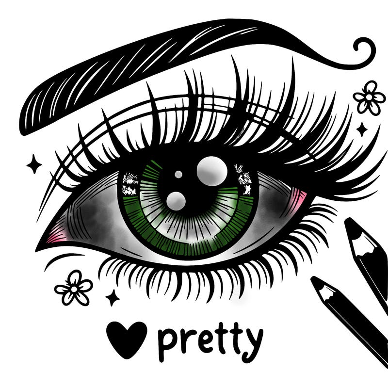 pretty eye