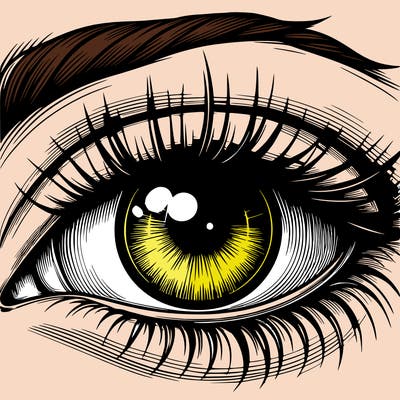 realistic eye