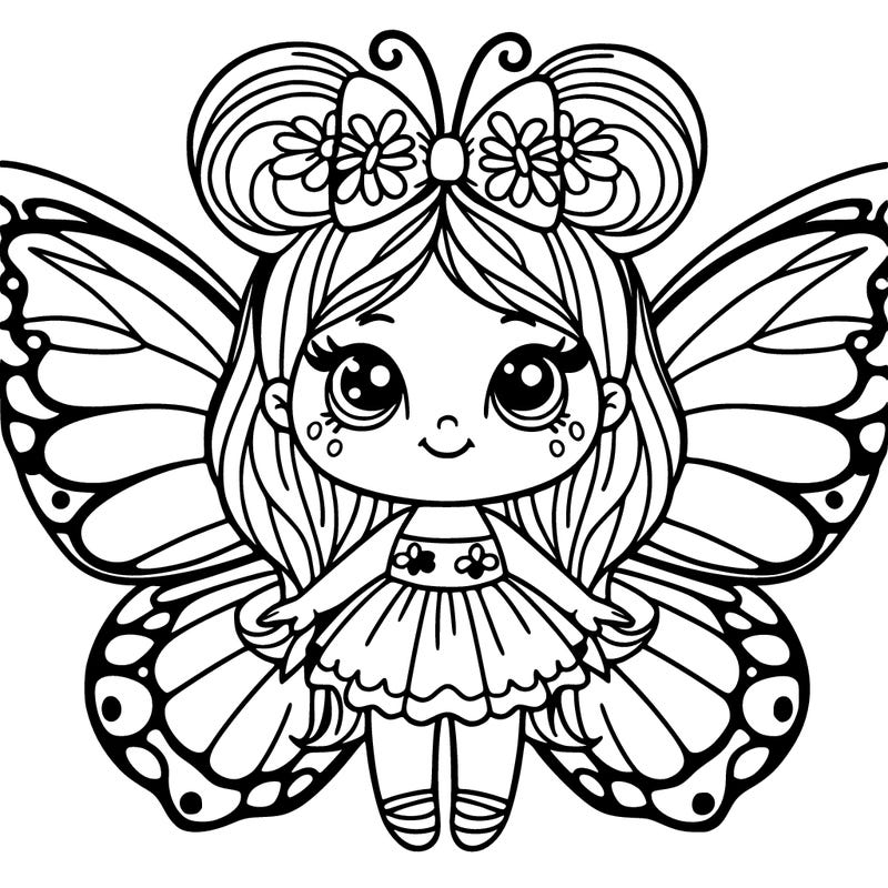 butterfly girl