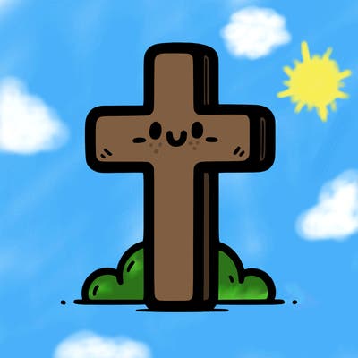 simple christian cross