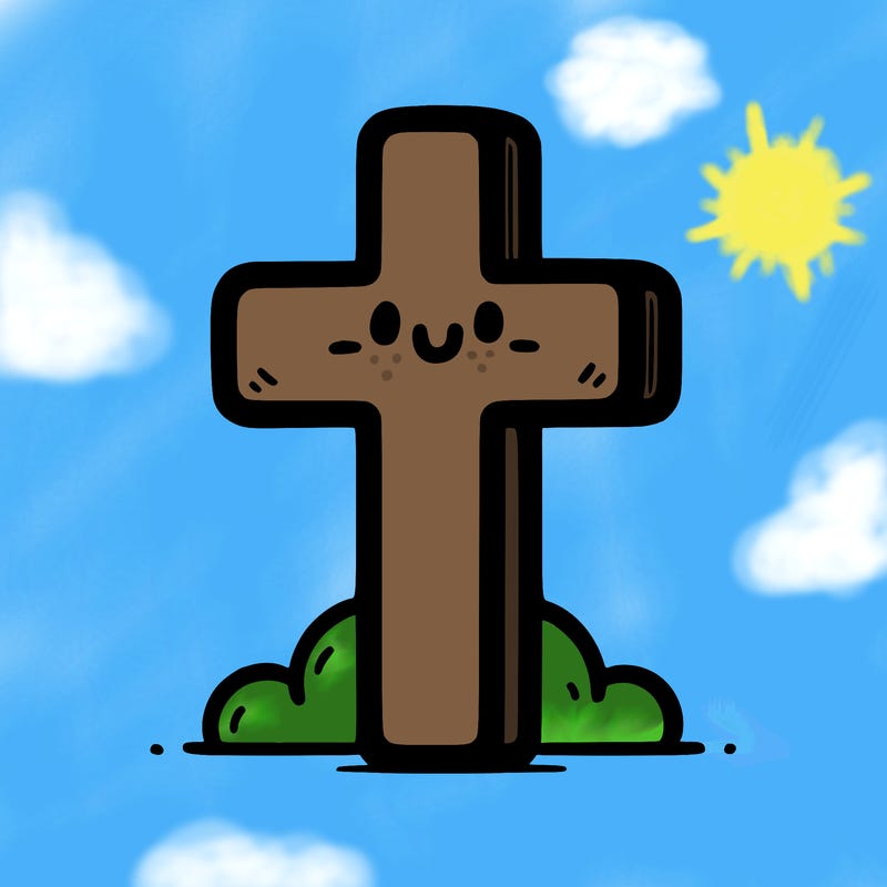 simple christian cross