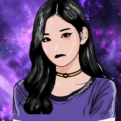 realistic k-pop girl