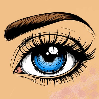 realistic eye