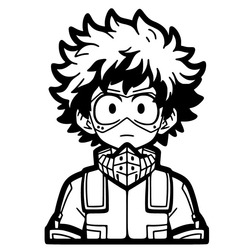 deku from my hero academia