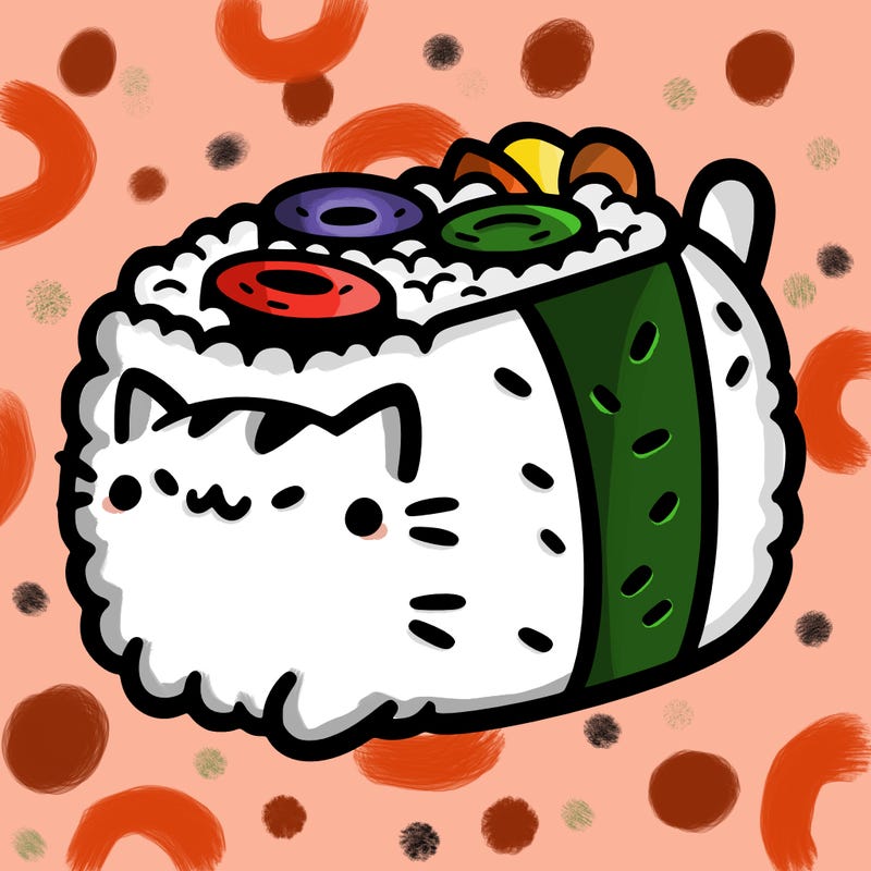 sushi cat