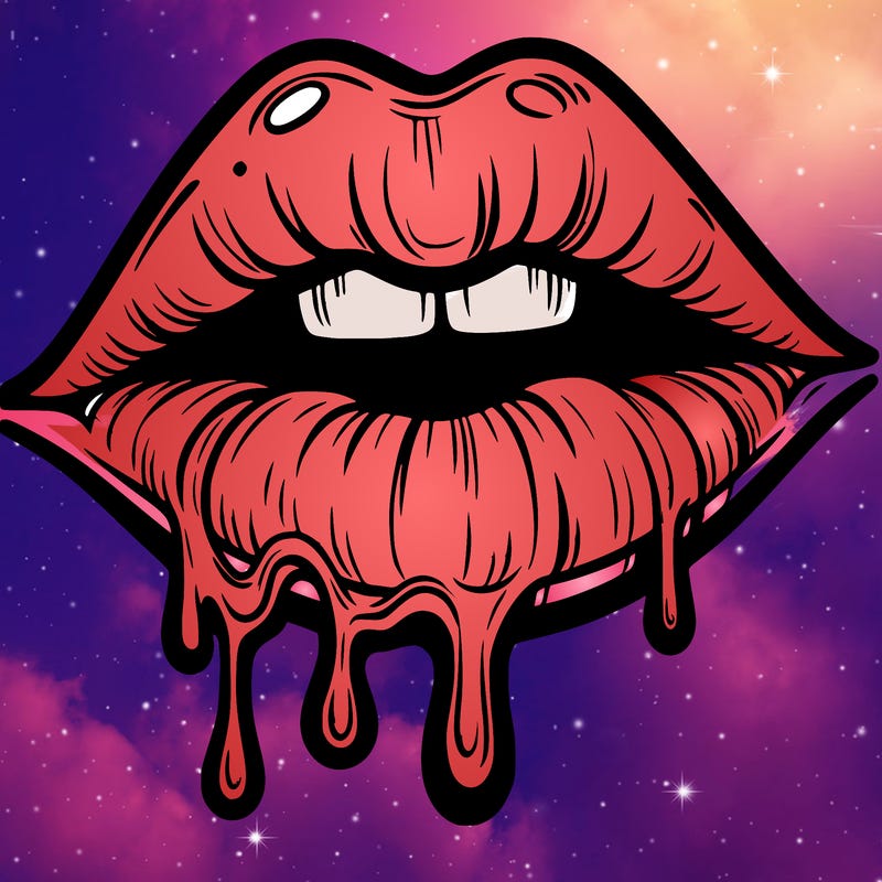 lips that look realistic and drip