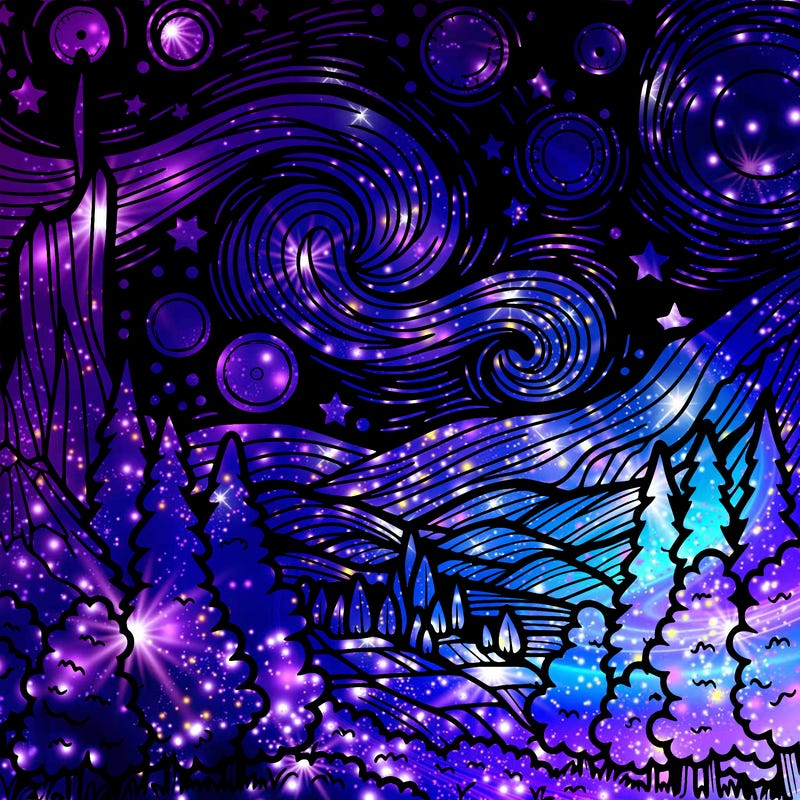 starry night serenity