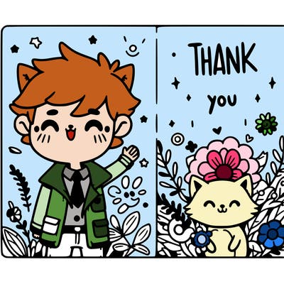 thank you card