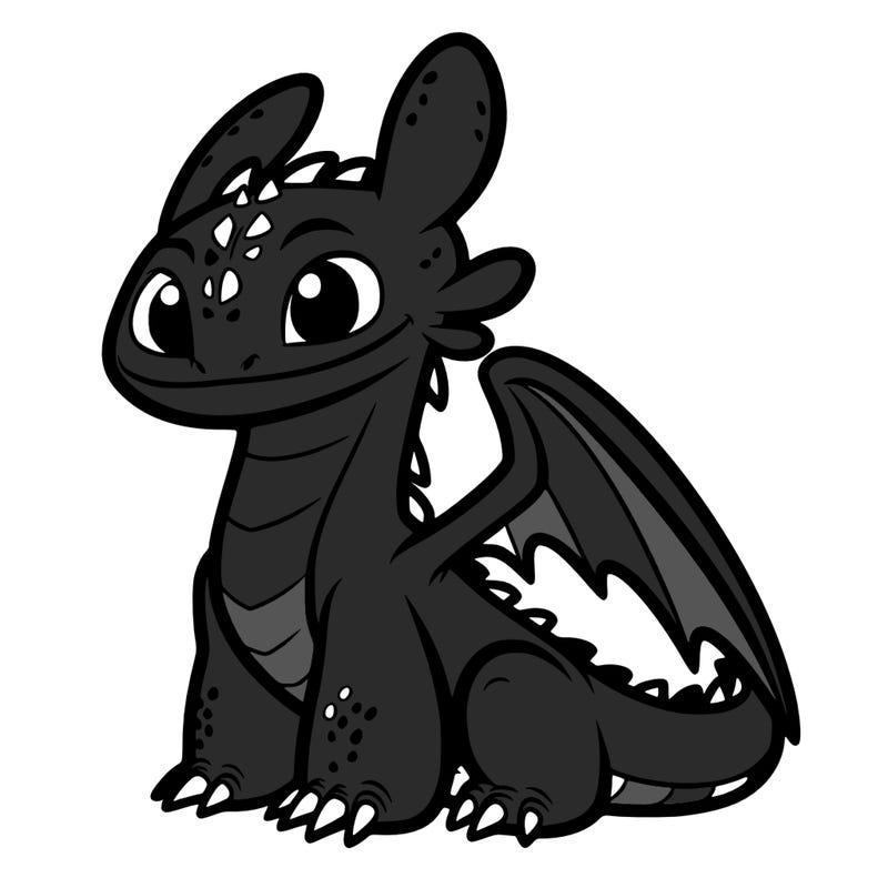 toothless the dragon