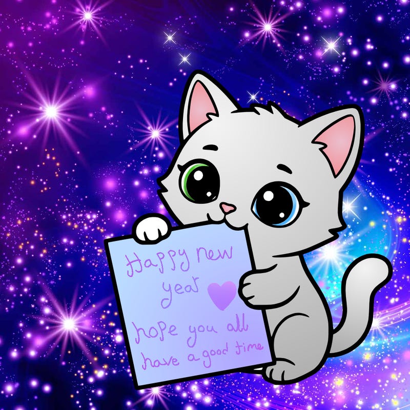 a small cat with a blank sheet of paper in its hand. the cat is sooooooo cute!