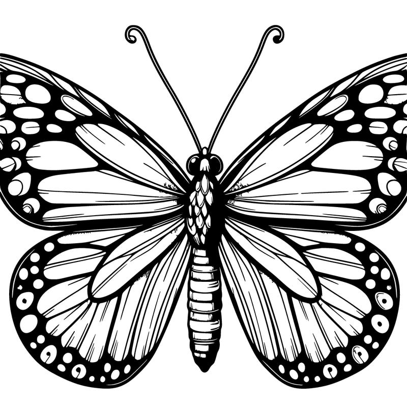 realistic butterfly