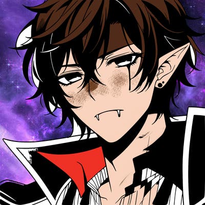 hot vampire anime guy