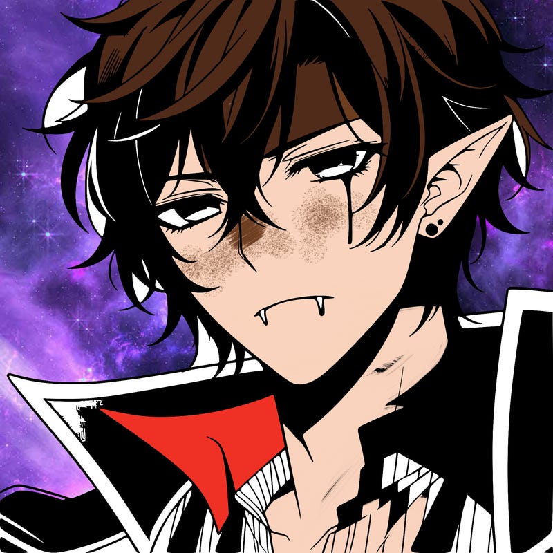 hot vampire anime guy