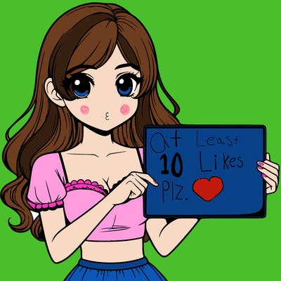 realistic pretty girl holding blank sign