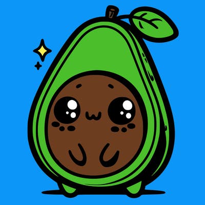 cute avocado