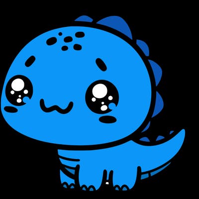 kawaii dino