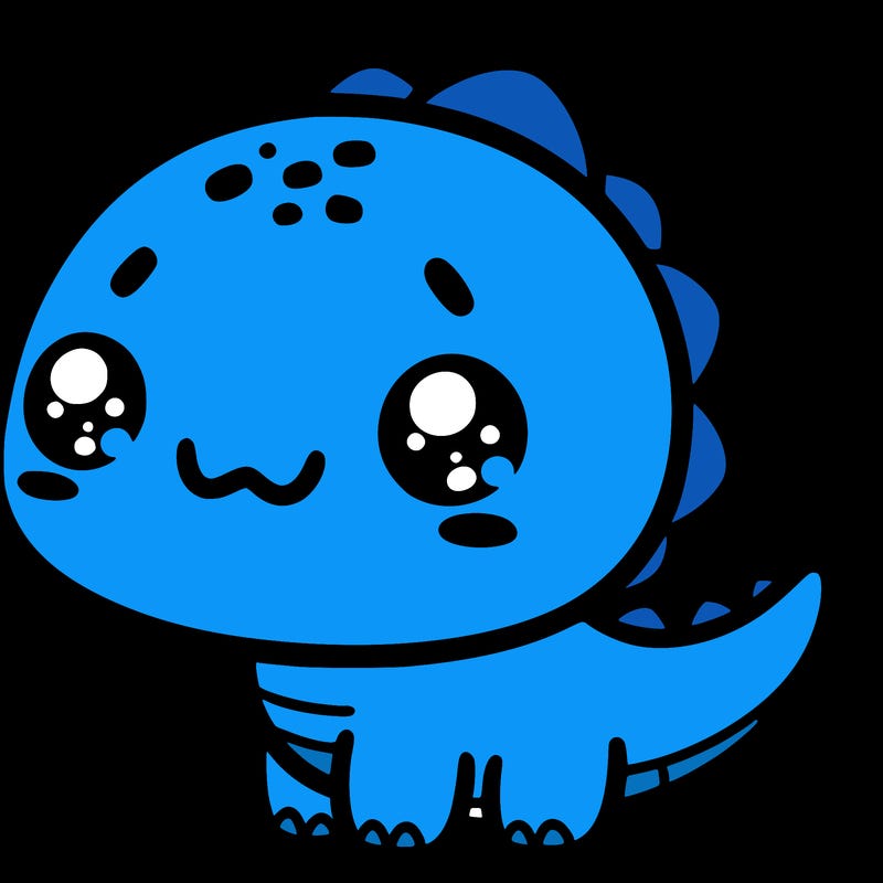 kawaii dino