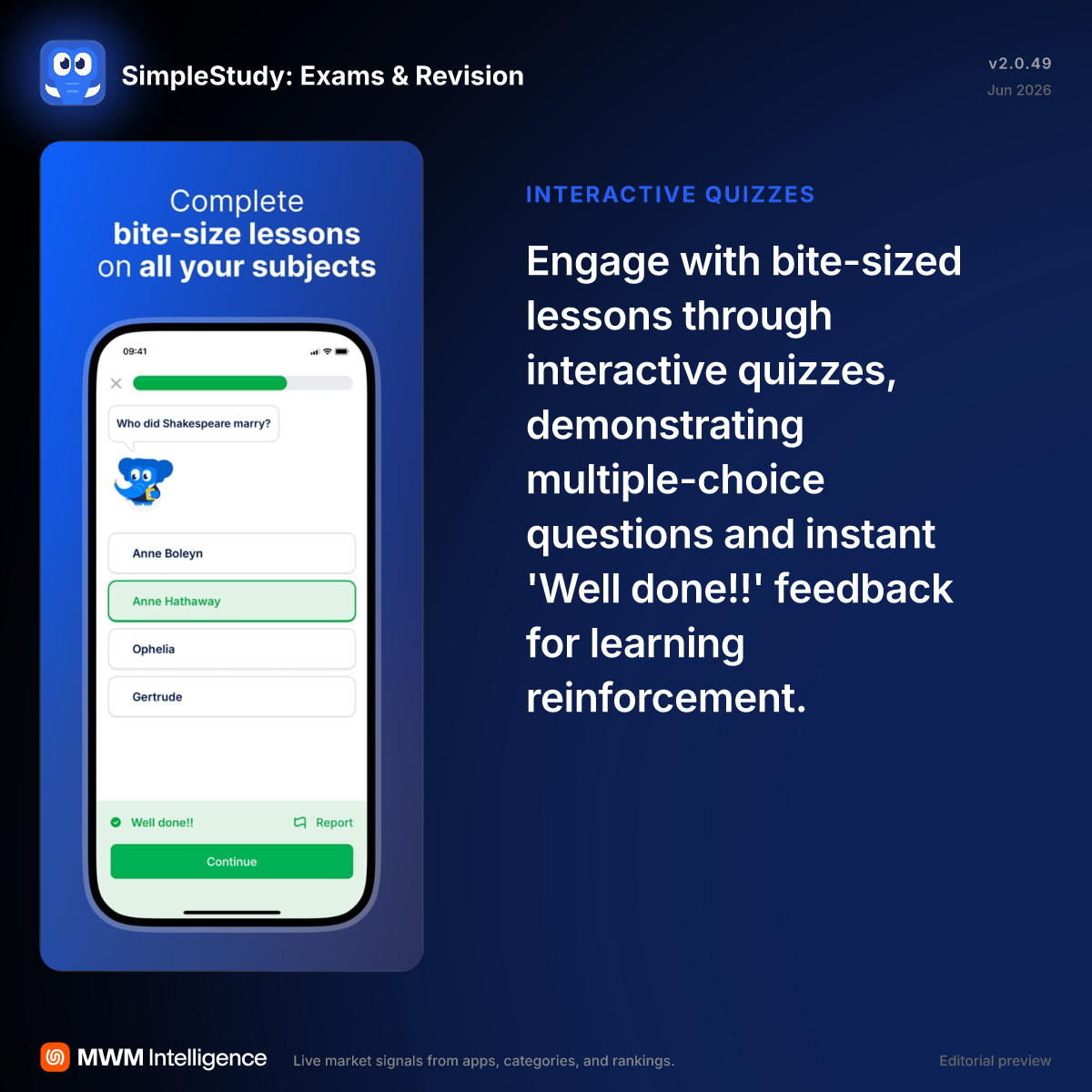 SimpleStudy: Exams & Revision - Education App | MWM
