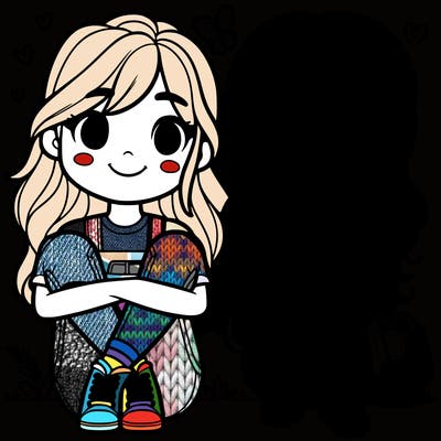 two best friends sitting down