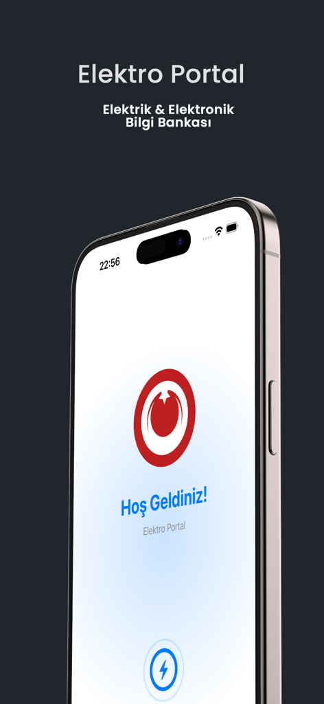 電気・電子情報のためのElektro Portalアプリのウェルカムスプラッシュスクリーン